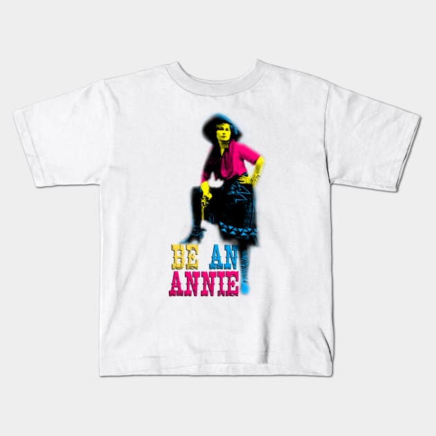 Be An Annie Kids T-Shirt by thefunkysoul